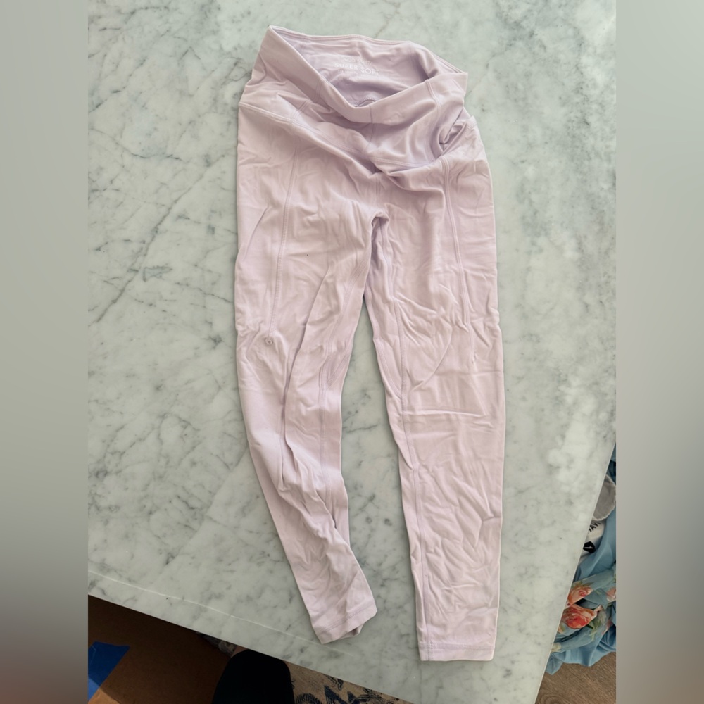 Sweaty Betty Light Lavender Seamless Leggings